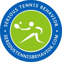 Serious Tennis Behavior Logo