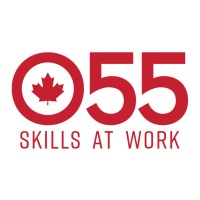 Over 55 Skills At Work Logo