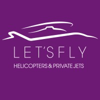 Lets Fly Helicopter&Jet Logo