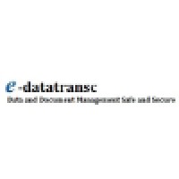 e-Datatransc - Data and Document Management Services (Data Entry and allied services) Logo
