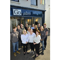 Go Glass Design Logo