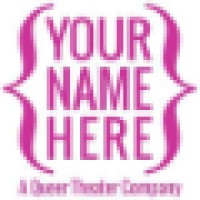 {Your Name Here} A Queer Theater Logo