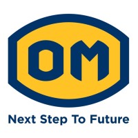 OM Brand - Forklifts and Warehousing Equipment Logo