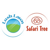 Lush Lawn & Safari Tree Logo