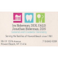 Ira Biderman, DDS FAGD Logo