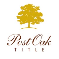 Post Oak Title Logo