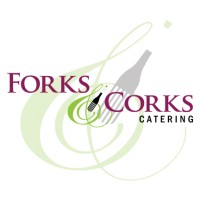 Forks and Corks Catering Logo