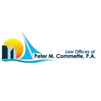 PETER M. COMMETTE, P.A. Logo
