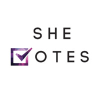 SHE VOTES Logo