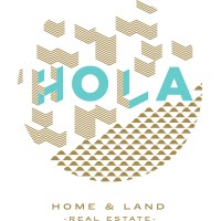 Hola home and land Logo