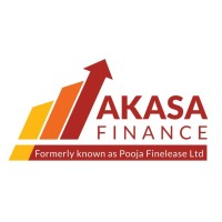 Akasa Finance Limited (Formerly known as Pooja Finelease Ltd.) Logo