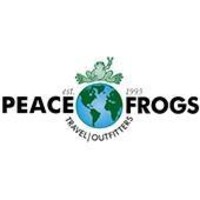 Peace Frogs Travel/Outfitters Logo