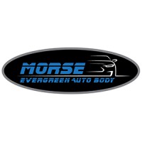 Morse Evergreen Auto Body Logo