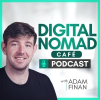 Digital Nomad Cafe Podcast Logo