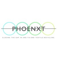 Phoenxt (read as Phoenix-t) - Fabric & Textile Waste Recycling Logo