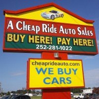 A Cheap Ride Auto Sales Logo