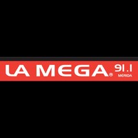 La Mega 91.1 FM Mérida Logo