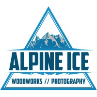 Alpine Ice Woodworks and Photography Logo