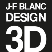 J-F Blanc Design 3D Logo