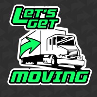 Lets Get Moving LLC. Logo
