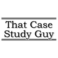 THAT CASE STUDY GUY (aka Bob Johnon) Logo