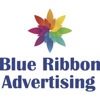Blue Ribbon Advertising Logo