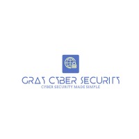 Gray Cyber Security Logo