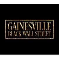 Gainesville Black Wall Street Logo