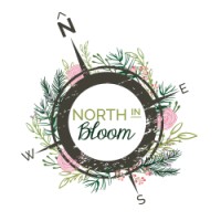 North In Bloom Floral Logo