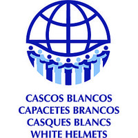 Cascos Blancos / White Helmets Argentina Logo