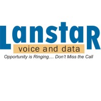 Lanstar Voice and Data - Business Telephone System Solutions | Avaya | Mitel | Hosted PBX Logo