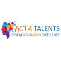 ACT4 TALENTS : Design social & transformation collaborative et organisationnelle. Logo