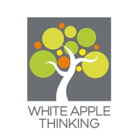 White Apple Thinking Logo