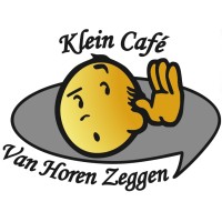 Klein Café Van Horen Zeggen Logo