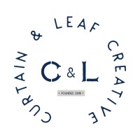 Curtain & Leaf Logo