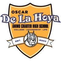 Oscar De La Hoya Animo Charter High School Logo