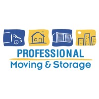 Professional Moving and Storage Logo