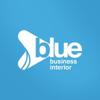 Blue Business Interior Logo