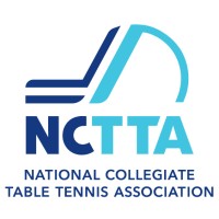 National Collegiate Table Tennis Association (NCTTA) Logo