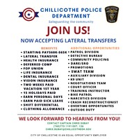City of Chillicothe, Division of Police Logo