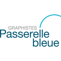 Passerelle bleue, graphistes Logo