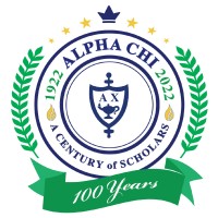 Alpha Chi National College Honor Society Logo