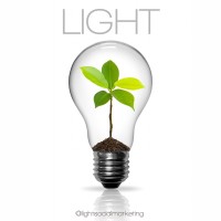 Light Social Marketing Logo