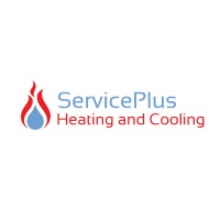 ServicePlus Heating and Cooling Logo