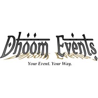 Dhoom Events Indian Wedding DJ Logo