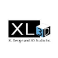 XL Design and 3D Studio inc. Logo