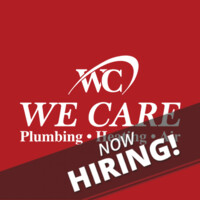 We Care Plumbing Heating & Air...(Were Hiring!) Logo