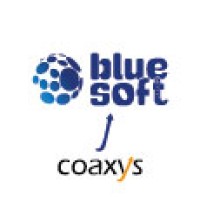 Coaxys - Groupe Blue Soft Logo