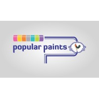 Popular Paints And Chemical Logo