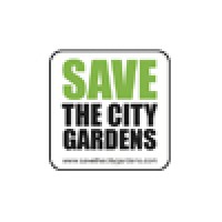 Save The City Gardens Logo